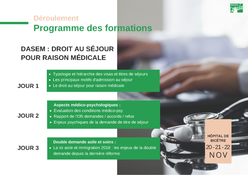 Programme formation Dasem Comede